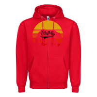 Red Mama Bear Zipper Hoodie - Bettercallsaul