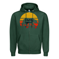 Sports Green Mama Bear Zipper Hoodie - Bettercallsaul