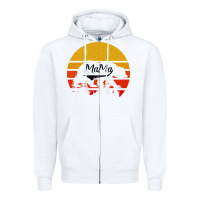 White Mama Bear Zipper Hoodie - Bettercallsaul