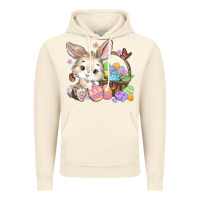 Vintage Artic easter bunny Vintage Hoodie - MaliasSmallBusiness