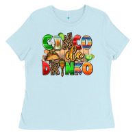 Baby Blue cinco de drinko Ladies Tee - AdoDesignShop
