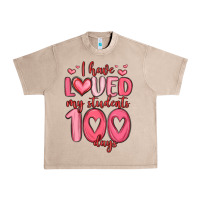 French Oak i have loved my students 100 days Urban Heavy Tee - MaliasSmallBusiness