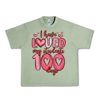 Oil Green i have loved my students 100 days Urban Heavy Tee - MaliasSmallBusiness