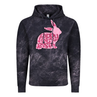 Cloud Black happy easter rabbit Vintage Hoodie - MaliasSmallBusiness