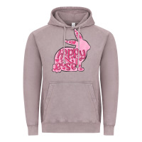 Vintage Zinc happy easter rabbit Vintage Hoodie - MaliasSmallBusiness