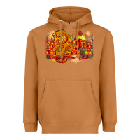 Meerkat year of the dragon chinese new year 2024 Heavyweight Hoodie - CowGirlArtShop
