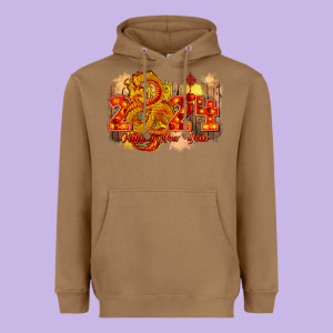Year Of The Dragon Chinese New Year 2024 Heavyweight Hoodie Designed By Cowgirlartshop