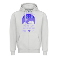 Dove Grey Our First Baby Mama Mother s Day Zipper Hoodie - Bettercallsaul
