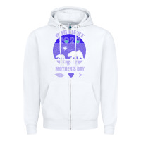 White Our First Baby Mama Mother s Day Zipper Hoodie - Bettercallsaul