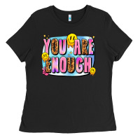 Black you are enough Ladies Tee - JahusDesignShop