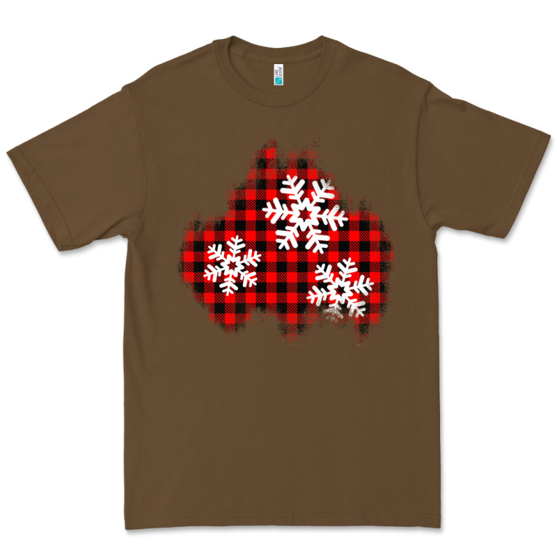 Christmas Snowflakes Patch Premium Tee by AdoDesignShop | Teevron