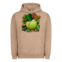 Pigment Burro st.patrick's day softball Urban Hoodie - FaDigitalArtStudio