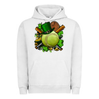 Pigment Lunar Rock st.patrick's day softball Urban Hoodie - FaDigitalArtStudio