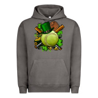Pigment Tornado st.patrick's day softball Urban Hoodie - FaDigitalArtStudio