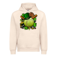Sandshell st.patrick's day softball Urban Hoodie - FaDigitalArtStudio
