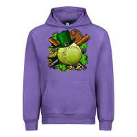 Tulip st.patrick's day softball Urban Hoodie - FaDigitalArtStudio