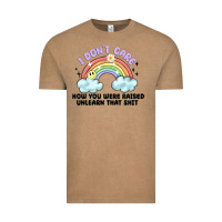 Vintage Coffee i dont care how you were raised Vintage Tee - MaliasSmallBusiness