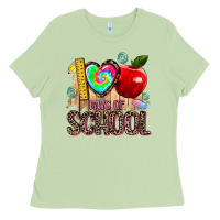 Matcha 100 days of school Ladies Tee - AdoDesignShop