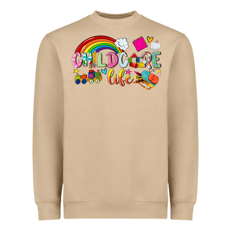 Childcare Life Heavyweight Sweatshirt by NancyCooperArtShop | Teevron