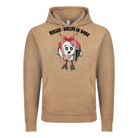 Vintage Coffee boujee ballpark babe Vintage Hoodie - MaliasSmallBusiness