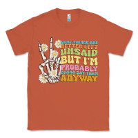 Copper some things are better left unsaid Classic Tee - MaliasSmallBusiness