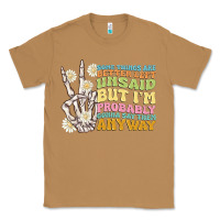 Toasted Coconut some things are better left unsaid Classic Tee - MaliasSmallBusiness