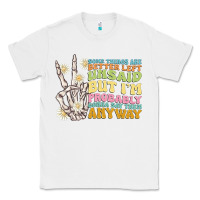 White some things are better left unsaid Classic Tee - MaliasSmallBusiness