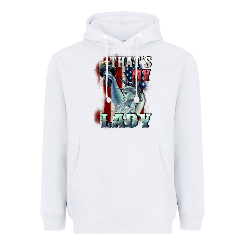 Thats My Lady Heavyweight Hoodie by CowGirlArtShop | Teevron