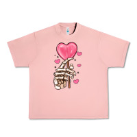 Salmon skeleton hand with sugar valentines day Urban Heavy Tee - MaliasSmallBusiness