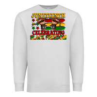 Dove Grey juneteenth celebrating black freedom Premium Sweatshirt - CowGirlArtShop
