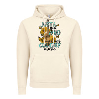 Vintage Artic just a girl who loves country music Vintage Hoodie - MaliasSmallBusiness