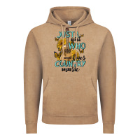 Vintage Coffee just a girl who loves country music Vintage Hoodie - MaliasSmallBusiness
