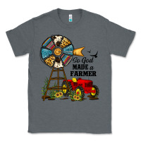 Charcoal Heather so god made a farmer Classic Tee - JahusDesignShop