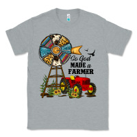 Heather Grey so god made a farmer Classic Tee - JahusDesignShop