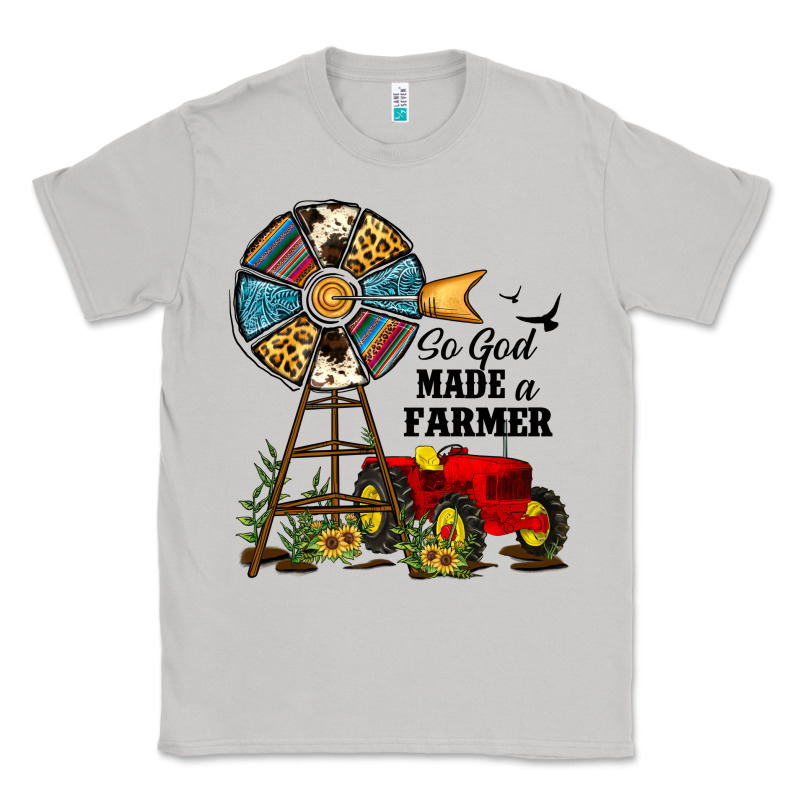 So God Made A Farmer Classic Tee by JahusDesignShop | Teevron