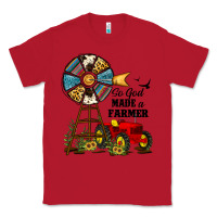 Red so god made a farmer Classic Tee - JahusDesignShop