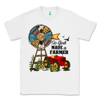 White so god made a farmer Classic Tee - JahusDesignShop