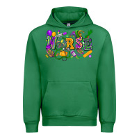 Emerald nurse mardi gras Urban Hoodie - FaDigitalArtStudio