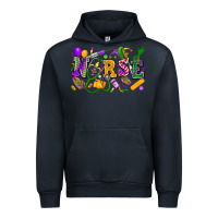 Navy nurse mardi gras Urban Hoodie - FaDigitalArtStudio
