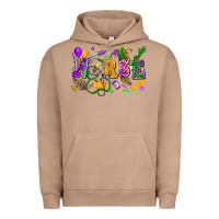 Pigment Burro nurse mardi gras Urban Hoodie - FaDigitalArtStudio