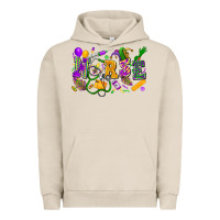 Pigment French Oak nurse mardi gras Urban Hoodie - FaDigitalArtStudio
