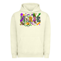 Pigment Pistachio nurse mardi gras Urban Hoodie - FaDigitalArtStudio