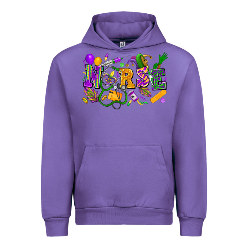 Nurse Mardi Gras Urban Hoodie by FaDigitalArtStudio | Teevron