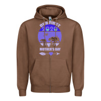 Chestnut Our First Baby Mama Mother s Day Zipper Hoodie - Bettercallsaul