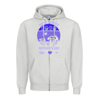 Dove Grey Our First Baby Mama Mother s Day Zipper Hoodie - Bettercallsaul