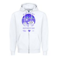 White Our First Baby Mama Mother s Day Zipper Hoodie - Bettercallsaul