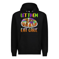 Black let them eat cake Premium Hoodie - CowGirlArtShop