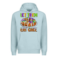 Blue Mist let them eat cake Premium Hoodie - CowGirlArtShop