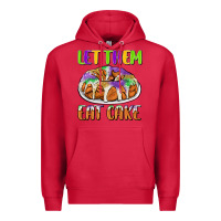 Cardinal let them eat cake Premium Hoodie - CowGirlArtShop