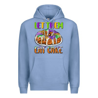 Colony Blue let them eat cake Premium Hoodie - CowGirlArtShop